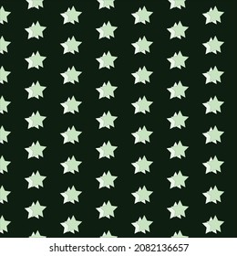Seamless star pattern design art