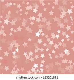 Seamless star pattern. Endless glitter starless, asterisk confetti. Childish, baby modern textile ornate. Festive shiny cute background. Cloth, fabric design.