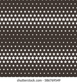 Seamless star pattern. Endless wrap