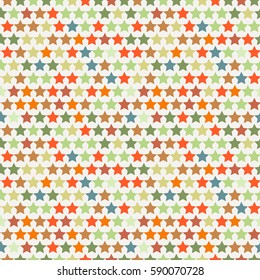 Seamless star pattern. Endless wrap