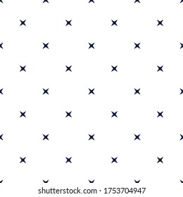 Patrón Estelar sin Maravilla. Patrón de vector ornamental geométrico. Textura de diseño sin inconvenientes. Ilustración vectorial en blanco y negro.
