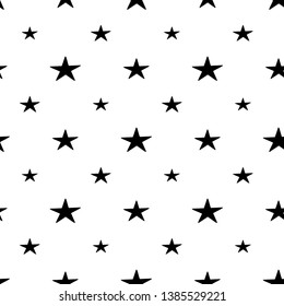 
seamless star pattern on white background style for clothes and wallpaper