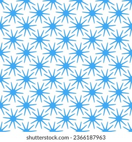Seamless star pattern. Sample for texture, textiles, clothing, covers, banners, social networks, applications and simple backgrounds