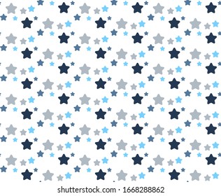 Patrón estrella sin inconvenientes. Estrellas sin fisuras. Patrón sin problemas con estrella en el cielo.
