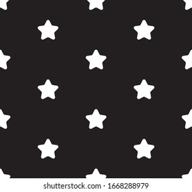 Patrón estrella sin inconvenientes. Estrellas sin fisuras. Patrón sin problemas con estrella en el cielo.

