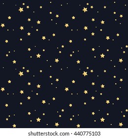 Seamless Star Pattern Tileable Vector Texture Stock Vector (Royalty ...