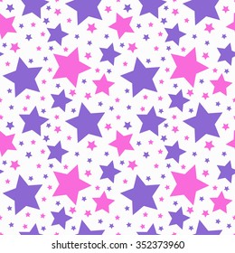 seamless star pattern vector 01