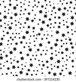 Seamless Star. Seamless stars pattern
