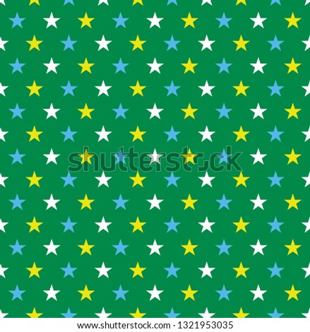 Seamless star wrapping paper pattern. Star pattern background.