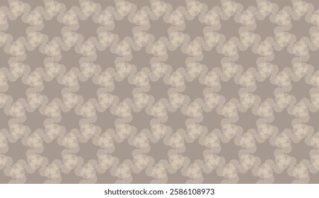 A seamless, starry, beige texture composed of circles.