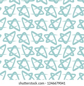 SEAMLESS STARS GREEN