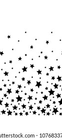 Seamless stars pattern