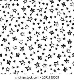 seamless stars pattern
