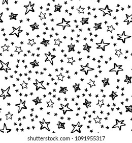 seamless stars pattern