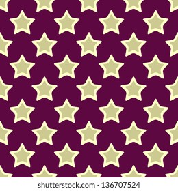 Seamless stars pattern
