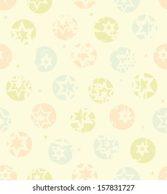 seamless stars pattern