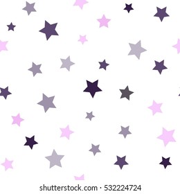 Seamless stars pattern