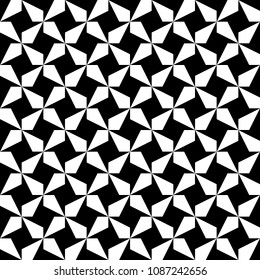 Seamless stars pattern. Crosses background. Kites backdrop. Oriental symbols ornament. Traditional architecture wallpaper. Ancient ethnic mosaic motif. Digital paper, textile print. Vector art work.