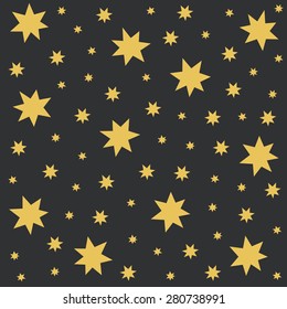 seamless stars pattern design. vector illustration