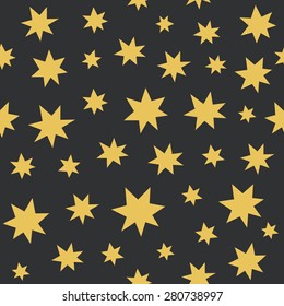 seamless stars pattern design. vector illustration