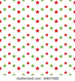 Seamless stars pattern. Garlands of stars. Abstract Vector Background. Seamless Christmas Pattern. New year background. Zigzag Pattern. Geometric Pattern. Wavy backdrop. Vector Regular Texture.