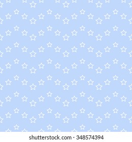 Seamless stars pattern. Garlands of stars. Abstract Vector Background. Seamless Christmas Pattern. New year blue background. Zigzag Pattern. Geometric Pattern. Wavy backdrop. Vector Regular Texture.