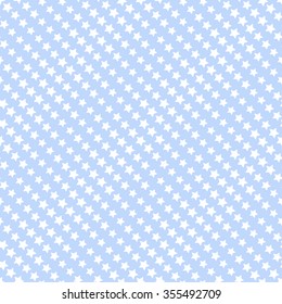 Seamless stars pattern. Garlands of stars. Beads pattern. Abstract Vector Background. Christmas Pattern. New year blue background. Geometric Pattern. Vector Regular Texture