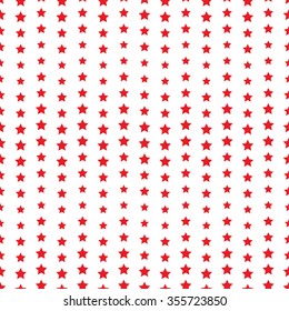 Seamless stars pattern. Garlands of stars. Beads pattern. Abstract Vector Background. Christmas Pattern. New year red background. Geometric Pattern. Vertical chain of stars. Vector Regular Texture