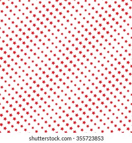 Seamless stars pattern. Garlands of stars. Beads pattern. Abstract Vector Background. Christmas Pattern. New year red background. Geometric Pattern. Vector Regular Texture