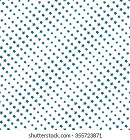 Seamless stars pattern. Garlands of stars. Beads pattern. Abstract Vector Background. Christmas Pattern. New year turquoise background. Geometric Pattern. Vector Regular Texture