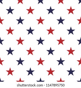 seamless stars pattern vector
