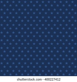 Seamless Stars Texture. Vector Simple Seamless Background With Star For Wrapping, Patriotic Star And Holiday Star Paper Design. Star Seamless. Star Pattern. Star Seamless Texture. Blue Star Seamless