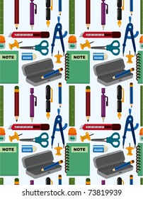 seamless Stationery pattern