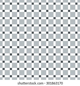 Seamless Steel Grey Check Pattern Stock Vector (Royalty Free) 301863170 ...