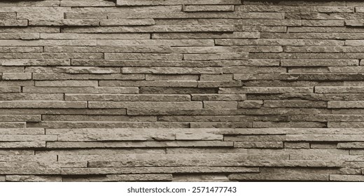 Seamless stone background. Seamless stone texture. Vector illustration