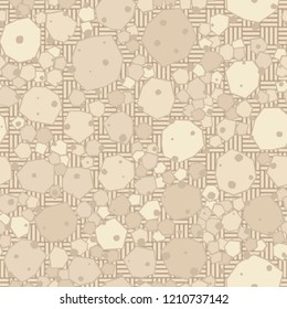 Seamless stone camouflage on a checkered background.