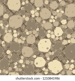 Seamless stone camouflage on a motley texture background.