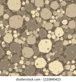 Seamless stone camouflage on the texture of the quadrilateral figures.