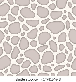 Seamless Stone Pebble Tile [Vector]
