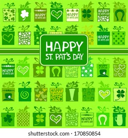 Seamless St.Patrick's day background 