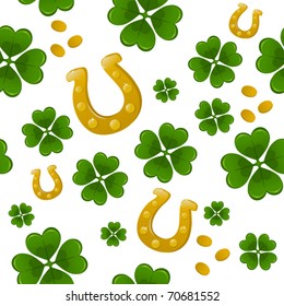 Seamless St.Patrick's day background