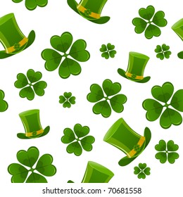 Seamless St.Patrick's day background