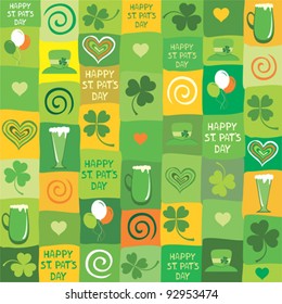 Seamless St.Patrick's day background