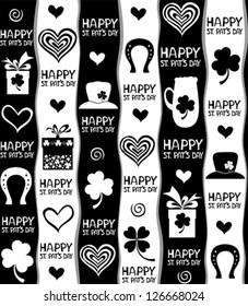 Seamless St.Patrick's day background. vector illustration