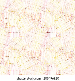Seamless straw cloth.