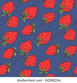 seamless  strawberry