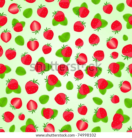 Seamless Strawberry Pattern Leaves On Light Stock Vector Royalty New Strawberry Pattern Seamless Strawberry Pattern Leaves On Light Stock Vector Royalty New Strawberry Pattern