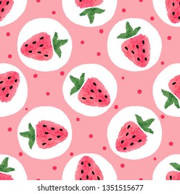 Strawberry Wallpaper の画像 写真素材 ベクター画像 Shutterstock