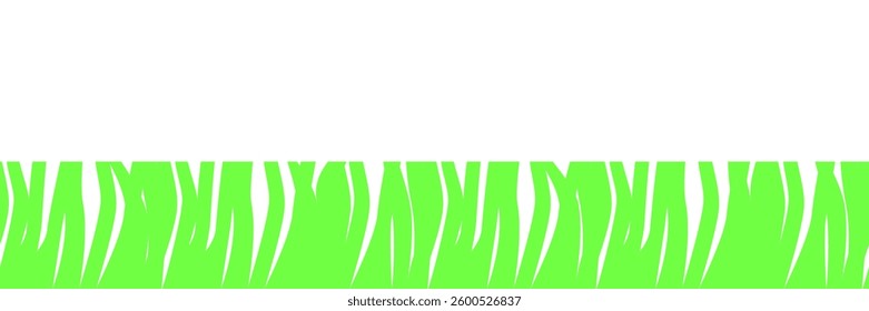 Seamless strip of green mown lawn.