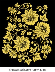Seamless strip pattern in traditional